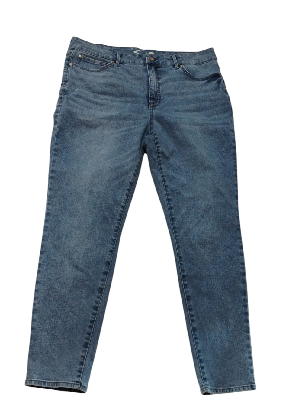 Seven7 Light Blue Denim Booty Shaper Legging Jeans Size 16